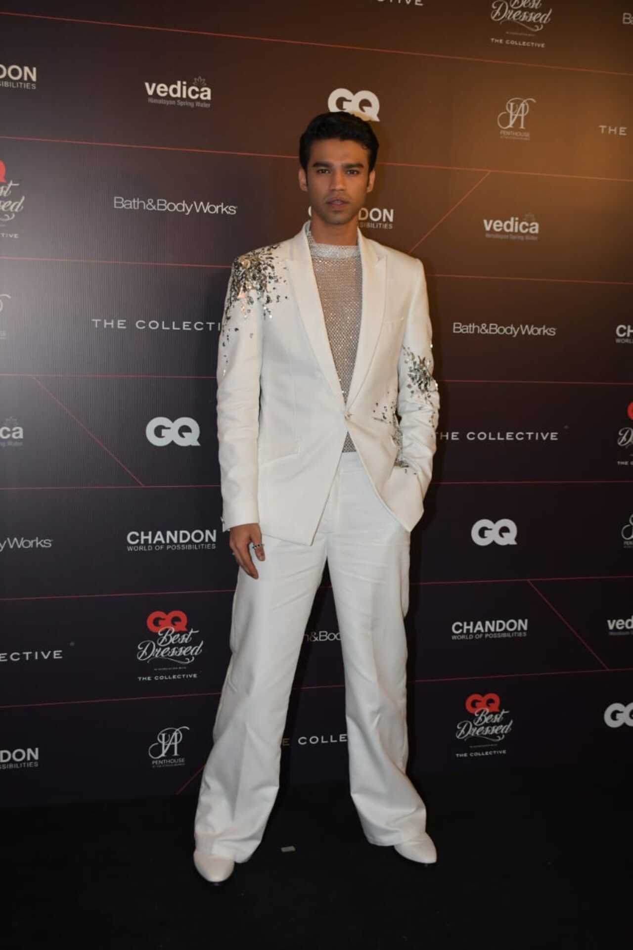 Babil Khan gave a funky twist to the regular suited look with his outfit
